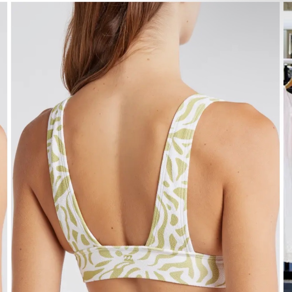 Billabong Remi La Cala Plunge Bikini Top NWT - Picture 2 of 7